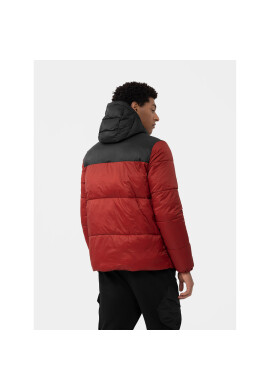 4F Пухено яке AW23TDJAM243 Червен Regular Fit - Pepit.bg