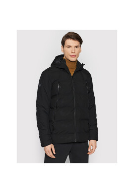 4F Пухено яке H4Z21-KUMP007 Черен Regular Fit - Pepit.bg