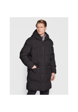 4F Пухено яке H4Z22-KUMP010 Черен Regular Fit - Pepit.bg