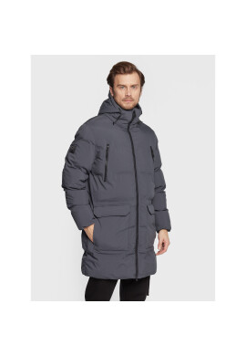 4F Пухено яке H4Z22-KUMP010 Сив Regular Fit - Pepit.bg