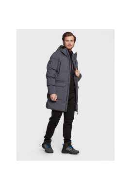 4F Пухено яке H4Z22-KUMP010 Сив Regular Fit - Pepit.bg