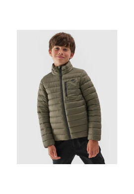 4F Пухено яке JAW23TDJAM220 Каки Regular Fit - Pepit.bg