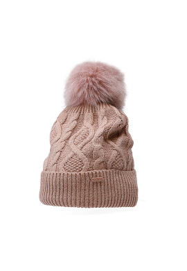 4F Шапка AW23ACAPF297 Розов - Pepit.bg
