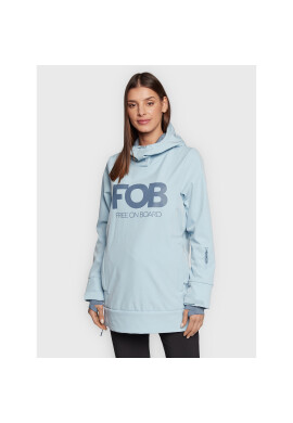 4F Сноуборд яке H4Z22-SFD001F Син Relaxed Fit - Pepit.bg