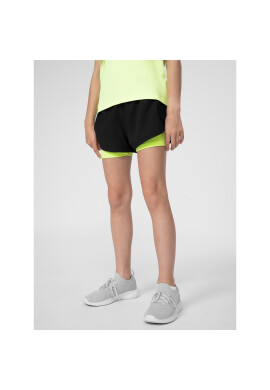4F Спортни шорти JSS23TFSHF144 Черен Regular Fit - Pepit.bg