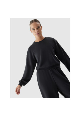 4F Суитшърт AW23TSWSF701 Черен Regular Fit - Pepit.bg