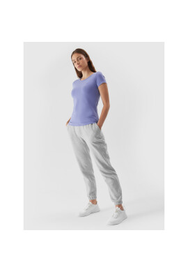 4F Тишърт AW23TTSHF0906 Син Slim Fit - Pepit.bg