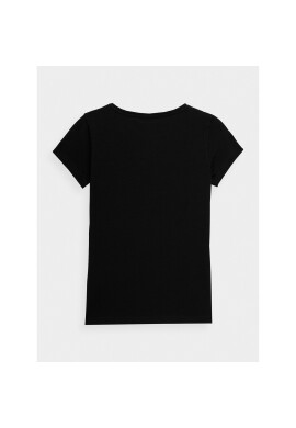 4F Тишърт AW23TTSHF0941 Черен Slim Fit - Pepit.bg