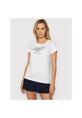 4F Тишърт H4L21-TSD011 Бял Regular Fit - Pepit.bg