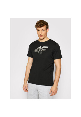 4F Тишърт H4L21-TSM024 Черен Regular Fit - Pepit.bg