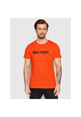 4F Тишърт H4L22-TSM010 Оранжев Regular Fit - Pepit.bg