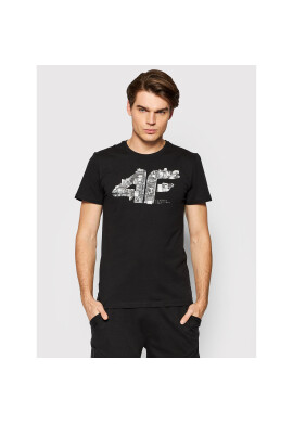 4F Тишърт H4Z21-TSM012 Черен Regular Fit - Pepit.bg