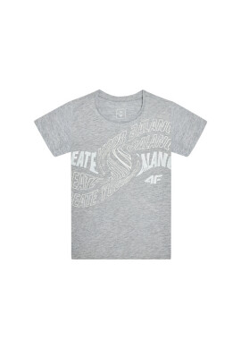 4F Тишърт HJL21-JTSD001A Сив Regular Fit - Pepit.bg