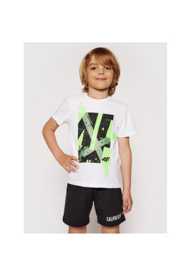 4F Тишърт HJL21-JTSM002 Бял Regular Fit - Pepit.bg