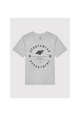 4F Тишърт HJL22-JTSM003 Сив Regular Fit - Pepit.bg