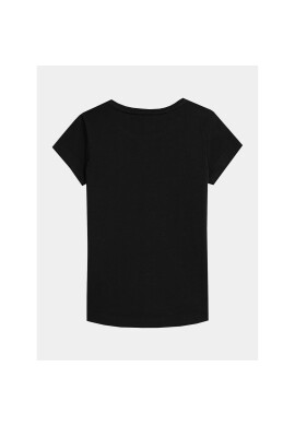 4F Тишърт JAW23TTSHF0816 Черен Regular Fit - Pepit.bg