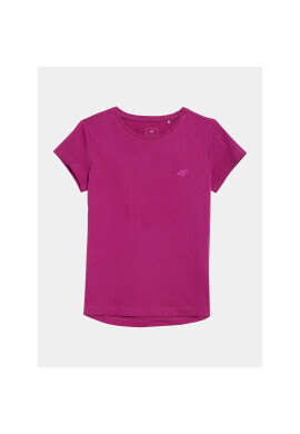 4F Тишърт JAW23TTSHF0816 Розов Regular Fit - Pepit.bg