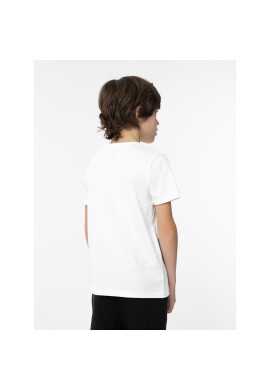 4F Тишърт JAW23TTSHM0795 Бял Regular Fit - Pepit.bg