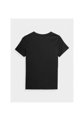 4F Тишърт JAW23TTSHM0795 Черен Regular Fit - Pepit.bg