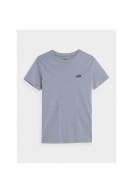 4F Тишърт JAW23TTSHM0795 Син Regular Fit - Pepit.bg