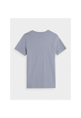 4F Тишърт JAW23TTSHM0795 Син Regular Fit - Pepit.bg