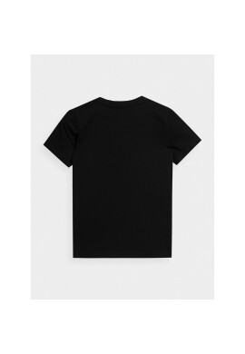 4F Тишърт JAW23TTSHM0797 Черен Regular Fit - Pepit.bg