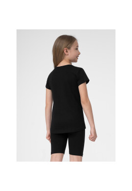 4F Тишърт JSS23TTSHF279 Черен Regular Fit - Pepit.bg