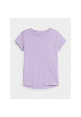 4F Тишърт JSS23TTSHF279 Виолетов Regular Fit - Pepit.bg