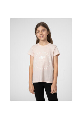 4F Тишърт JSS23TTSHF280 Бежов Regular Fit - Pepit.bg
