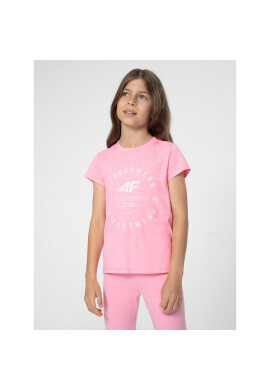 4F Тишърт JSS23TTSHF280 Розов Regular Fit - Pepit.bg