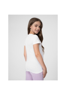 4F Тишърт JSS23TTSHF384 Бял Regular Fit - Pepit.bg