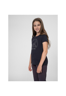4F Тишърт JSS23TTSHF387 Тъмносин Regular Fit - Pepit.bg