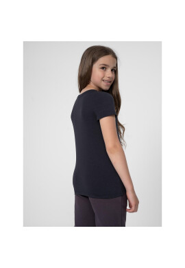 4F Тишърт JSS23TTSHF387 Тъмносин Regular Fit - Pepit.bg