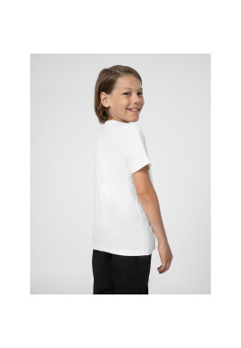 4F Тишърт JSS23TTSHM290 Бял Regular Fit - Pepit.bg