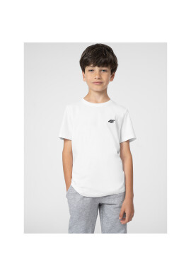 4F Тишърт JSS23TTSHM291 Бял Regular Fit - Pepit.bg