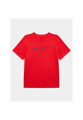 4F Тишърт JSS23TTSHM292 Червен Regular Fit - Pepit.bg