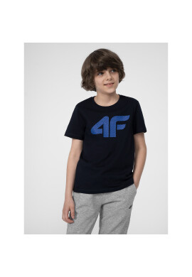 4F Тишърт JSS23TTSHM293 Тъмносин Regular Fit - Pepit.bg