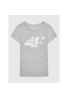 4F Тишърт JTSD009 Сив Regular Fit - Pepit.bg