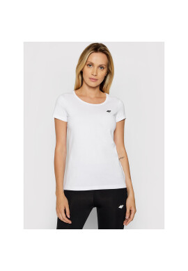 4F Тишърт NOSH4-TSD001 Бял Regular Fit - Pepit.bg