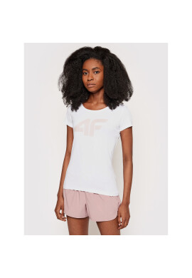 4F Тишърт NOSH4-TSD005 Бял Regular Fit - Pepit.bg