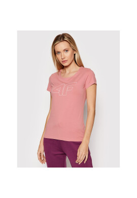 4F Тишърт NOSH4-TSD353 Розов Regular Fit - Pepit.bg