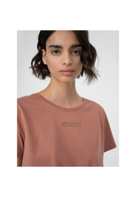 4F Тишърт SS23TTSHF333 Розов Regular Fit - Pepit.bg