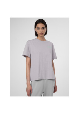 4F Тишърт SS23TTSHF344 Сив Relaxed Fit - Pepit.bg