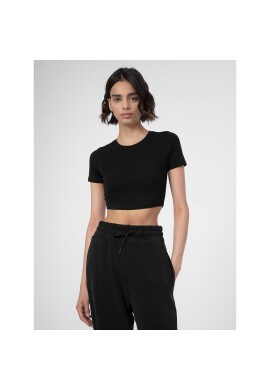 4F Тишърт SS23TTSHF345 Черен Slim Fit - Pepit.bg
