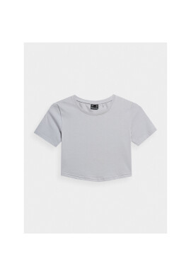 4F Тишърт SS23TTSHF345 Сив Slim Fit - Pepit.bg