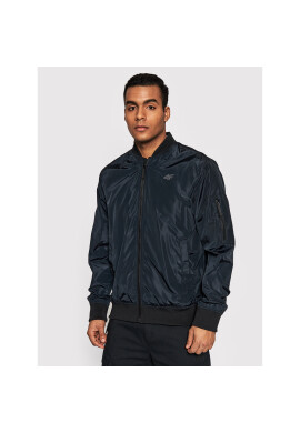 4F Яке бомбър H4L22-KUMC001 Черен Regular Fit - Pepit.bg