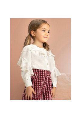 Abel & Lula Блуза 5662 Екрю Regular Fit - Pepit.bg