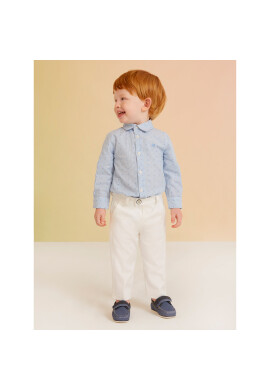 Abel & Lula Текстилни панталони 5226 Бял Regular Fit - Pepit.bg
