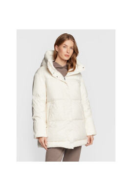 Add Пухено яке 6AW445 Бял Regular Fit - Pepit.bg
