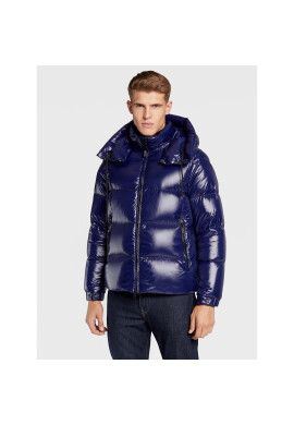 Add Пухено яке 6AM771 Тъмносин Regular Fit - Pepit.bg